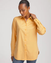 No Iron™ Stretch-Sateen Shirt GOLDEN CHAMOIS - Chico's near me