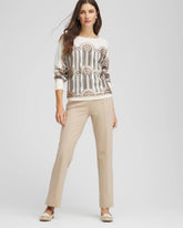Juliet Straight Ankle Pants TAUPE HEATHER - Chico's near me