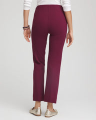 Juliet Straight Ankle Pants DEEP CHIANTI - Chico's US