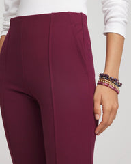 Juliet Straight Ankle Pants DEEP CHIANTI - Chico's US