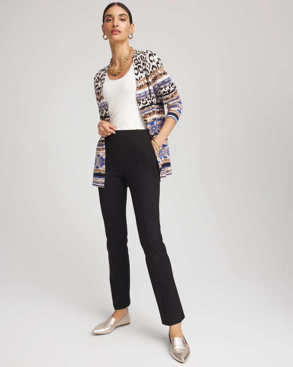 Juliet Straight Ankle Pants BLACK - Chico's outlet