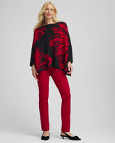 Juliet Slim Trim Detail Ankle Pants CARMINE RED - Chico's US