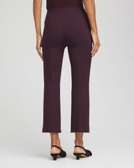 Juliet Feathered Flared Cropped Pants NIGHT BLOOM - Chico's outlet