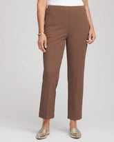 Lightweight Juliet Straight Ankle Pants DRIED MUSHROOM - Chico's US