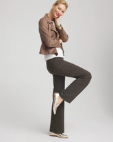 Juliet Jacquard Full-Length Ponte Pants BLACK - Chico's discount