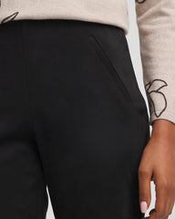 Faux Suede Juliet Slim Ankle Pants BLACK - Chico's online