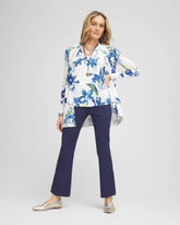 Lightweight Juliet Kick Flare Pants PASSPORT BLUE - Chico's for sale