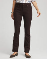 Girlfriend Slim Full-Length Jeans COCOA BEAN - Chico's online