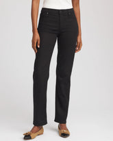 Girlfriend Slim Full-Length Jeans BLACK - Chico's for sale
