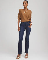 Girlfriend Slim Full-Length Jeans DARK SAPPHIRE INDIGO - Chico's sale