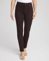 Girlfriend Slim Ankle Jeans COCOA BEAN - Chico's near me