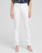 No Stain Girlfriend Jeans ALABASTER - Chico's discount