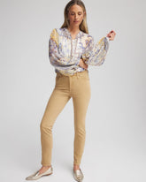 Girlfriend Slim Ankle Jeans CAFE AROMA - Chico's for sale