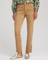 Girlfriend Slim Ankle Jeans CARAMEL APPLE - Chico's outlet
