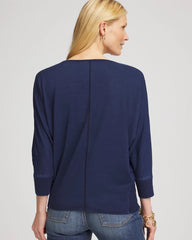 Dolman Denim Tee RIVIERA AUTHENTIC - Chico's near me