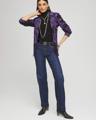 Ella Button Cuff Turtleneck Sweater BLACK - Chico's for sale