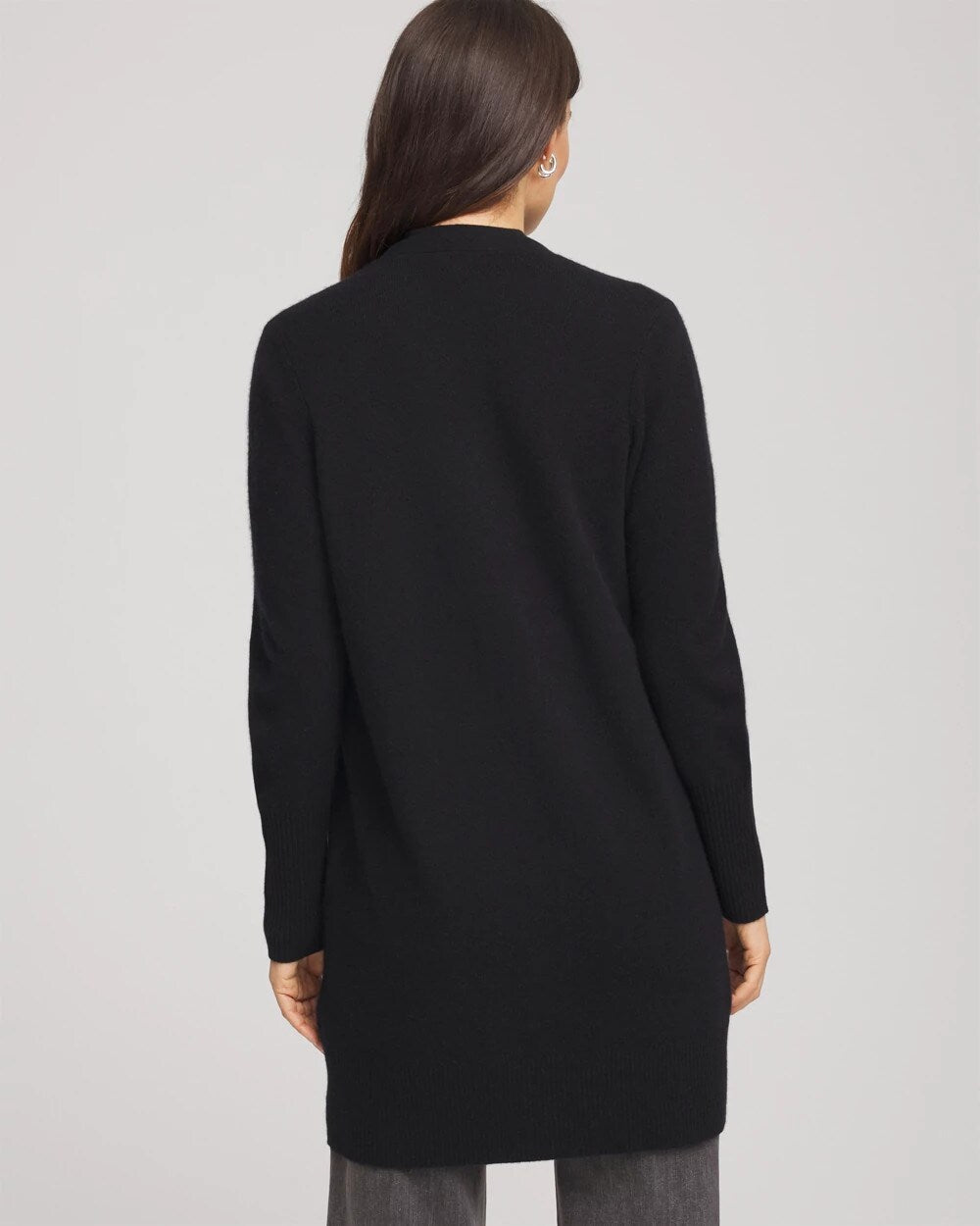 Cashmere Duster Cardigan BLACK - Chico's outlet