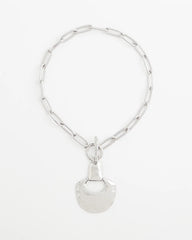 Silvertone Toggle Pendant Necklace SILVER - Chico's US