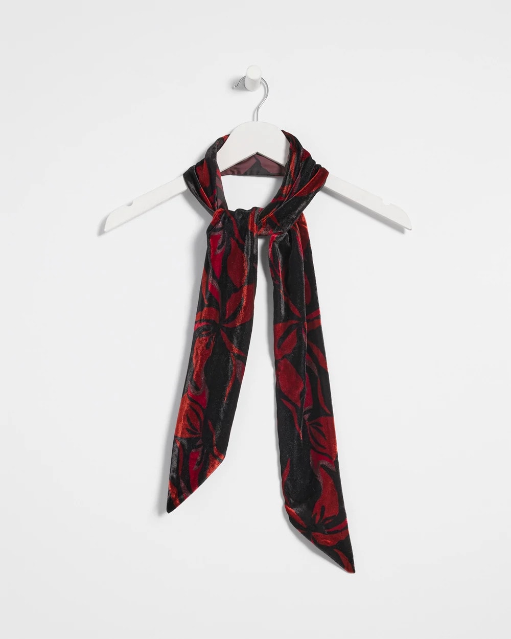 Velvet Rose Skinny Scarf BLACK - Chico's discount