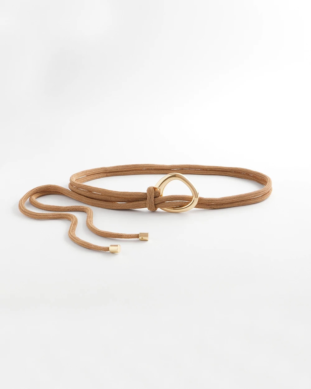 Neutral Goldtone Rope Belt GOLD - Chico's online