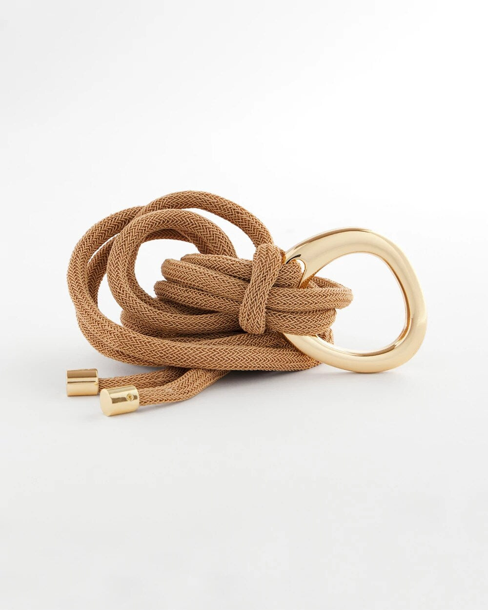 Neutral Goldtone Rope Belt GOLD - Chico's online