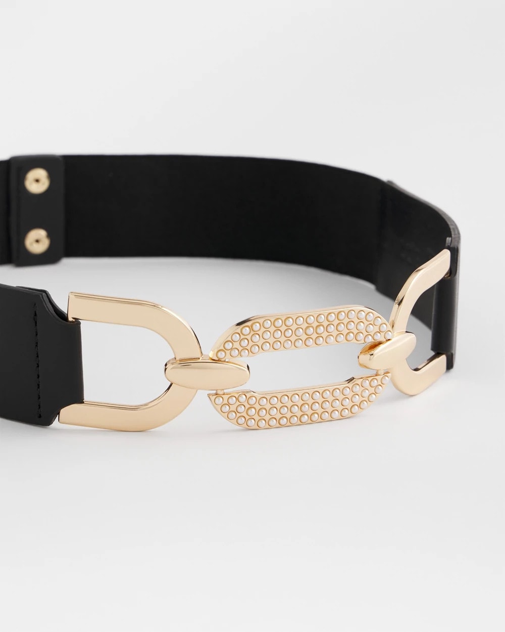 Embellished Stretch Trouser Belt BLACK - Chico's online