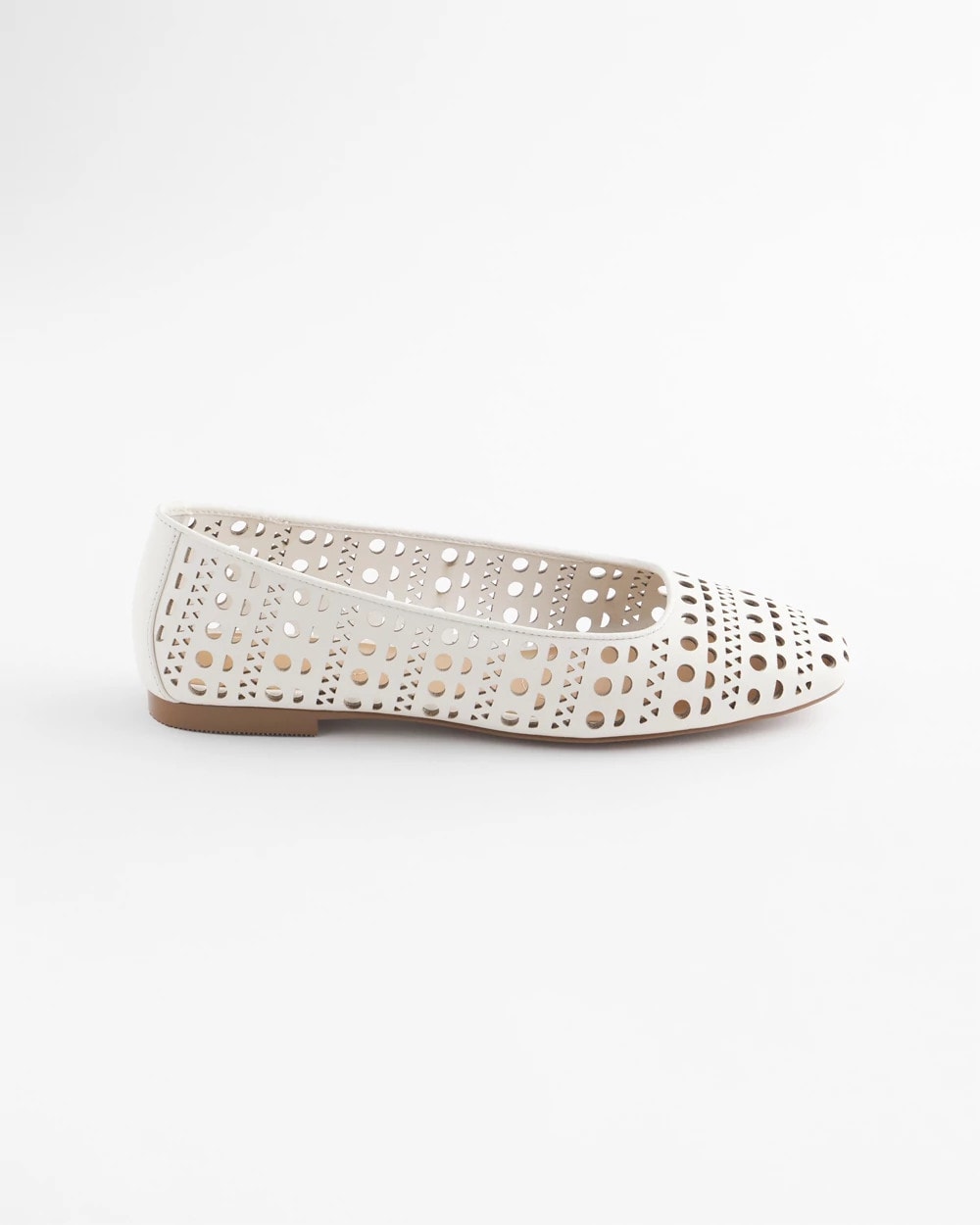 Cutout Ballet Flats ALABASTER - Chico's near me