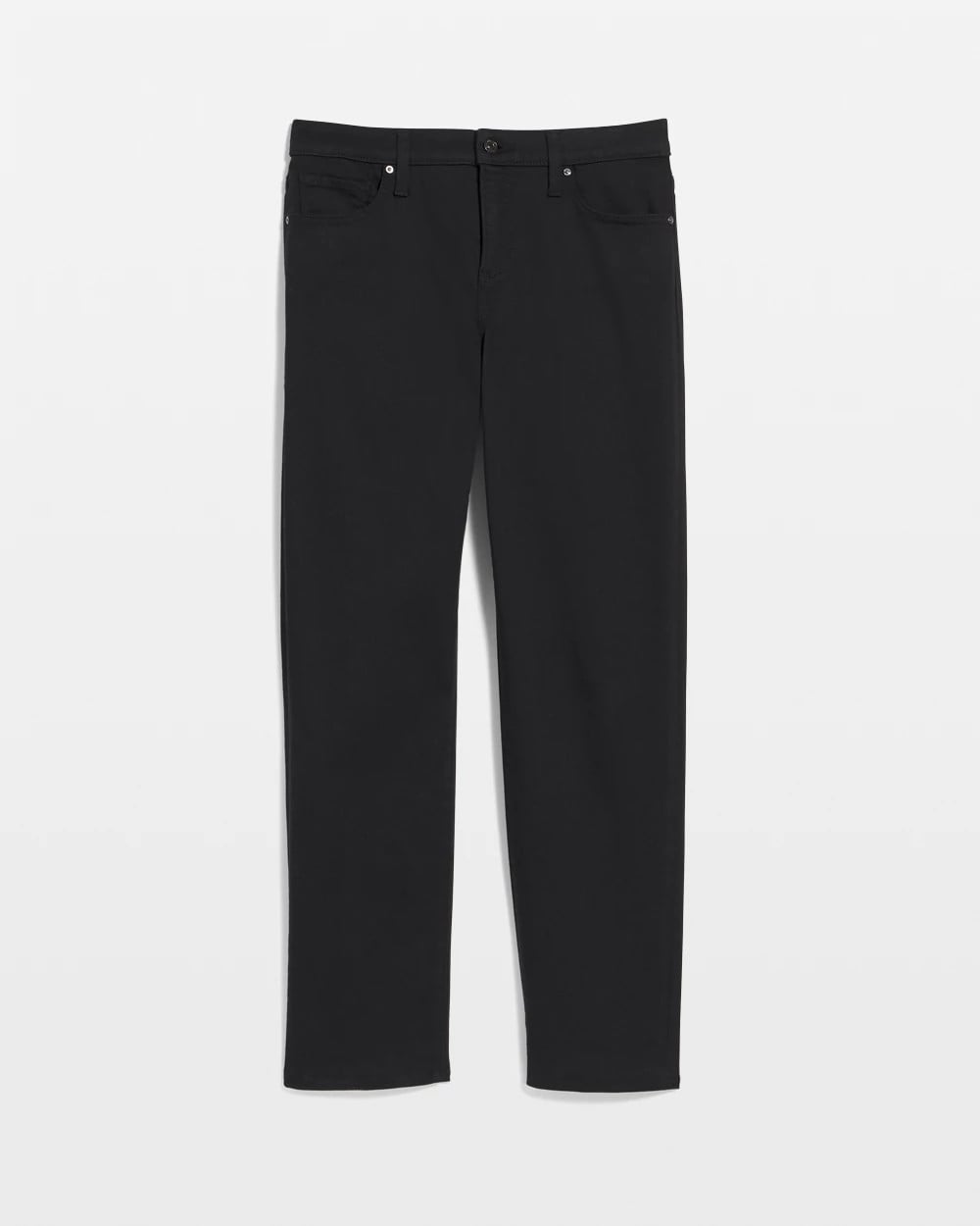 Girlfriend Straight Ankle Jeans BLACK - Chico's outlet